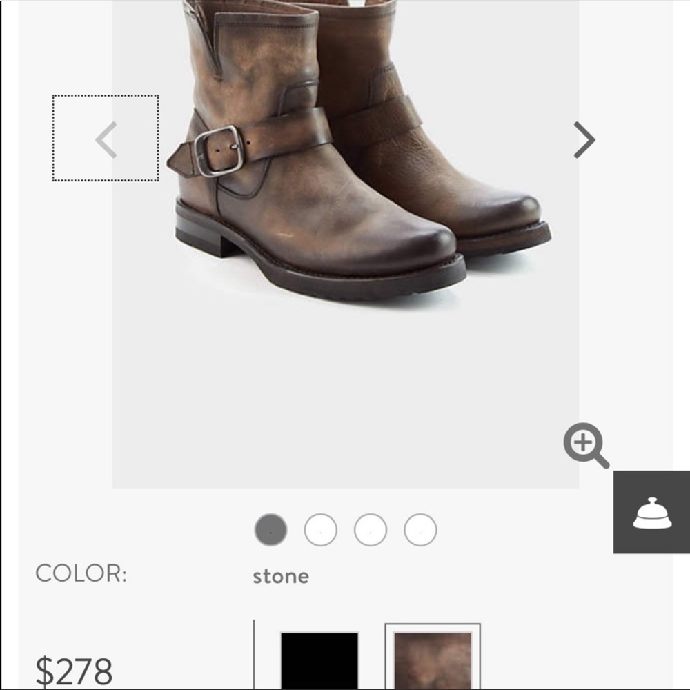 🍩🍪SOLD - FRYE WOMEN’S VERONICA DARKBROWN LEATHER - Picture 2 of 8